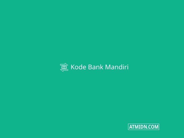 Kode Bank Mandiri