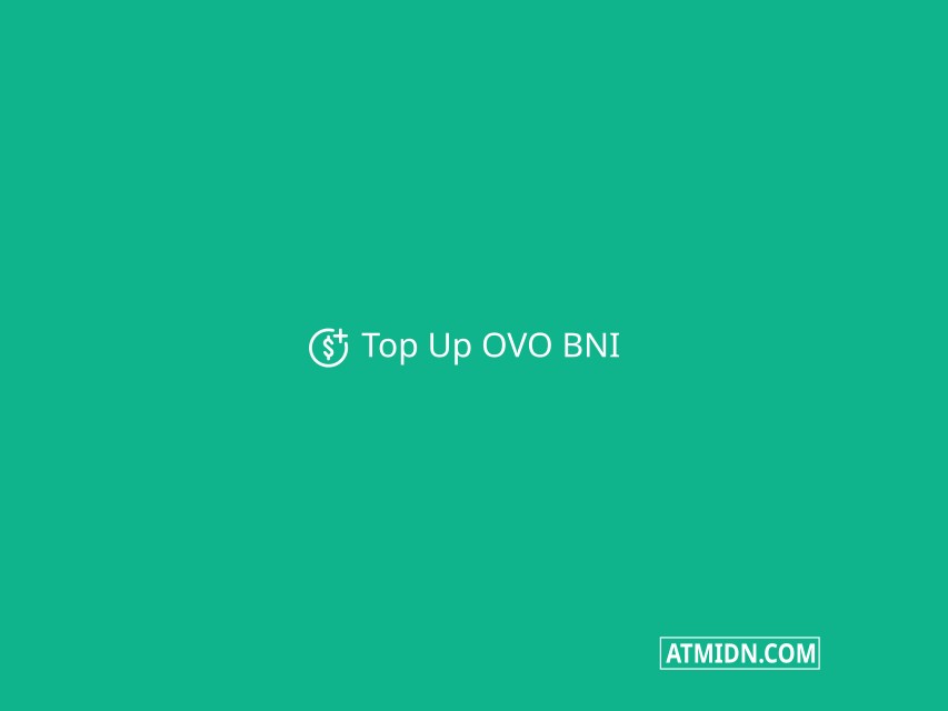 Top Up OVO BNI